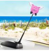 Tenna Tops Flying Pig Car Antenna Topper / Auto Dashboard Accessory 